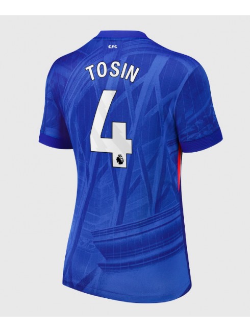 Chelsea Tosin Adarabioyo #4 Replika Hemmakläder Dam 2025-26 Kortärmad Chelsea Tosin Adarabioyo #4 Replika Hemmakläder Dam 2025-26 Kortärmad